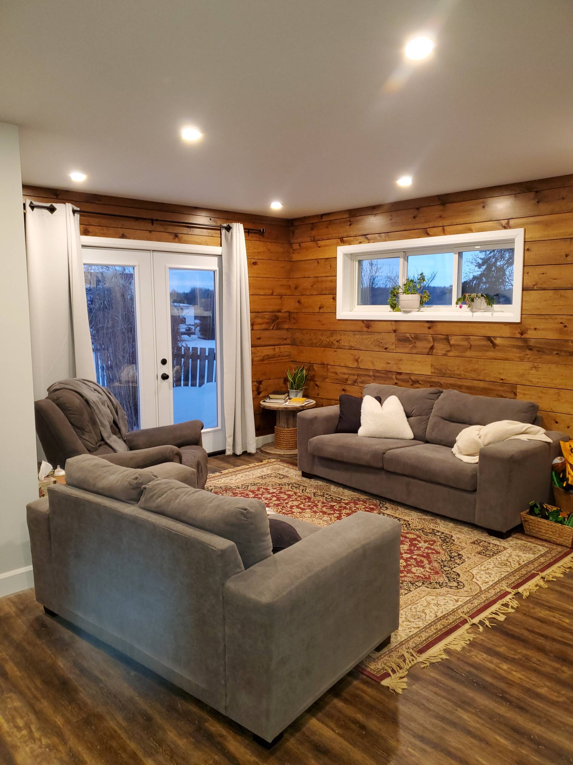 Timeless Elegance: The Crafted Living Room Walls