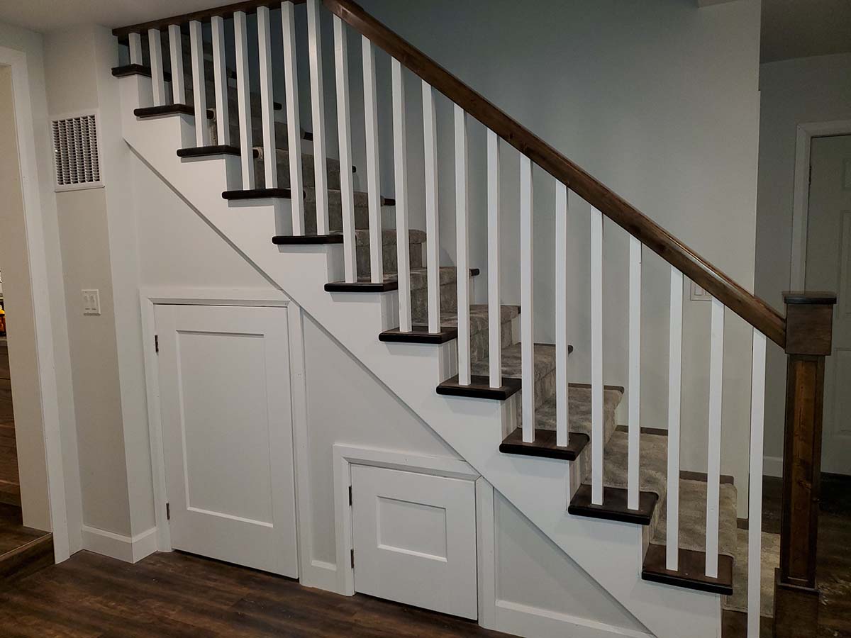 The Crafted Modern Hallway Staircase