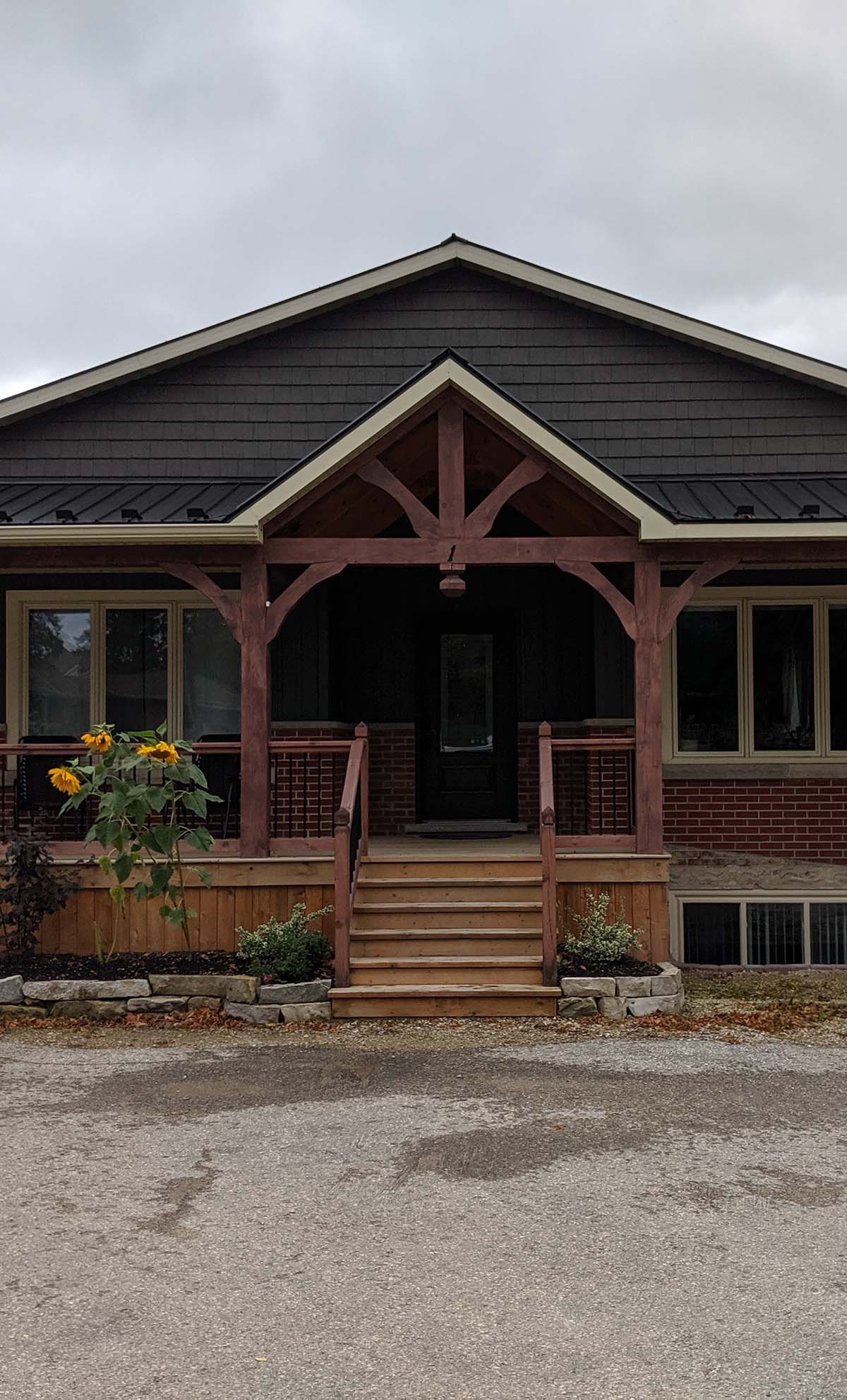 The Enchanted Entryway: A Crafted Front Porch