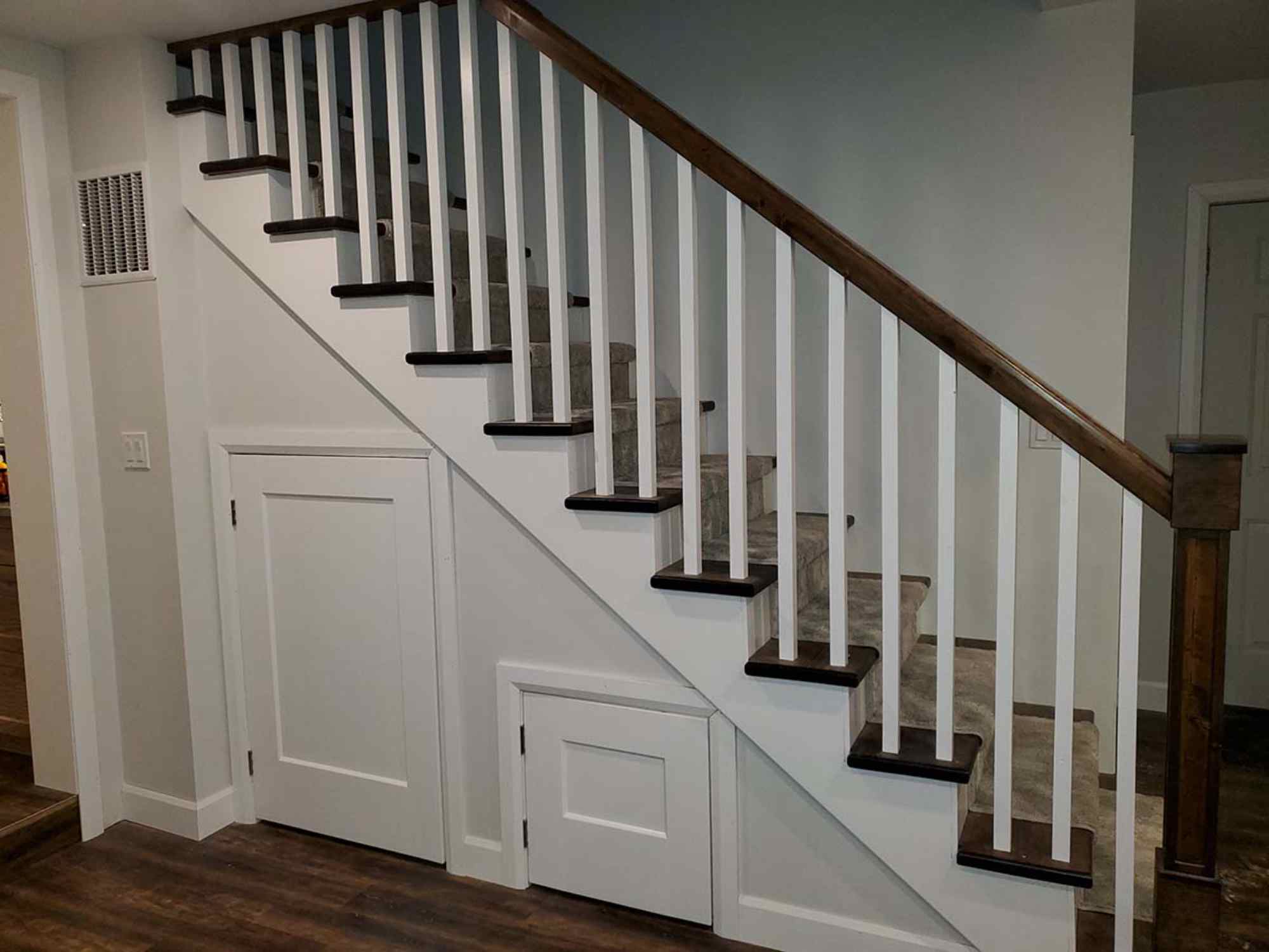 The Crafted Modern Hallway Staircase