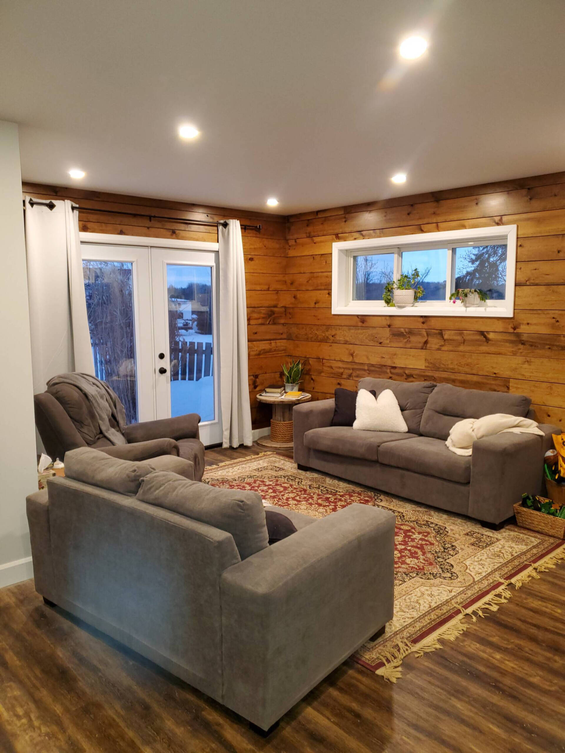 Timeless Elegance: The Crafted Living Room Walls