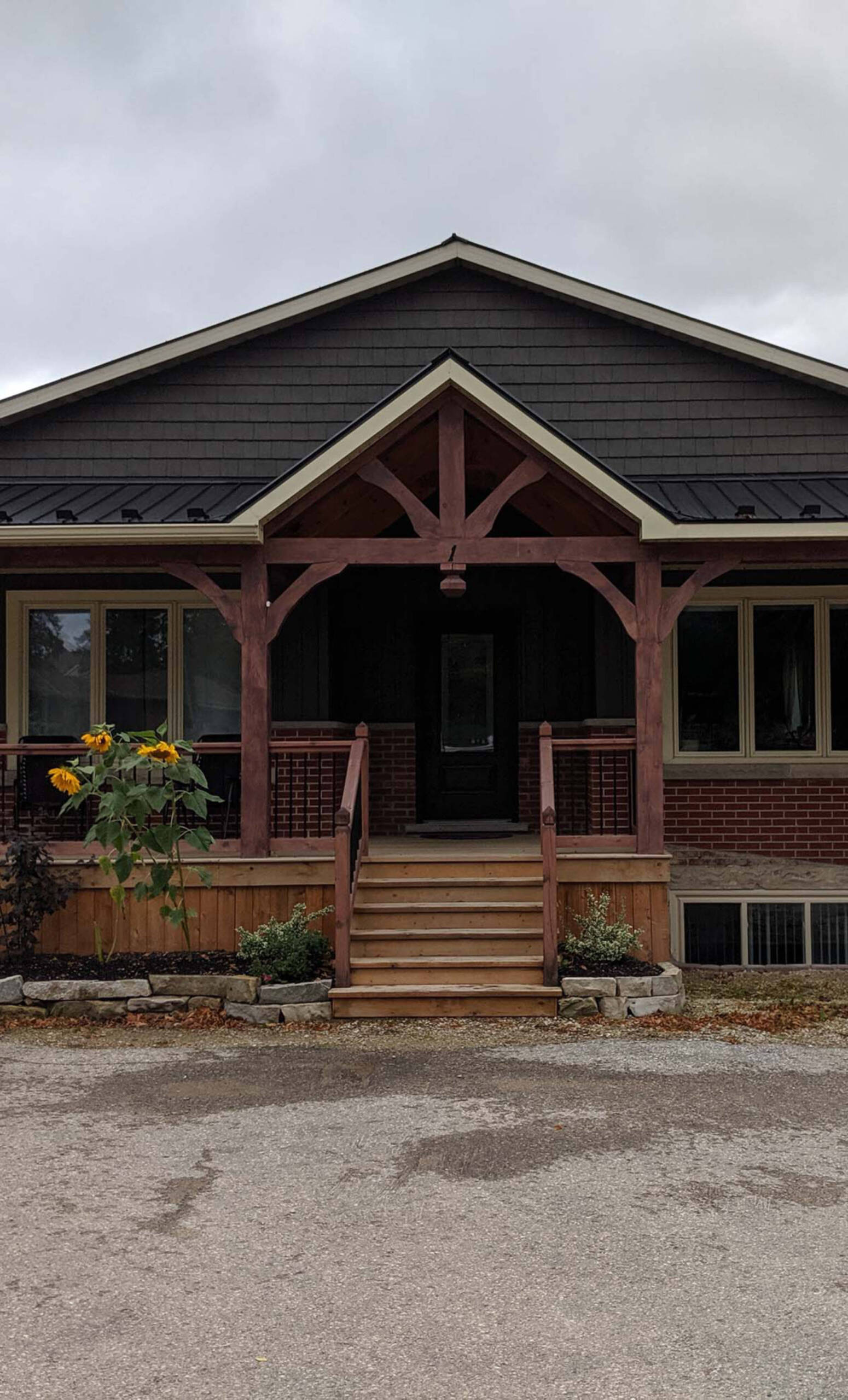 The Enchanted Entryway: A Crafted Front Porch