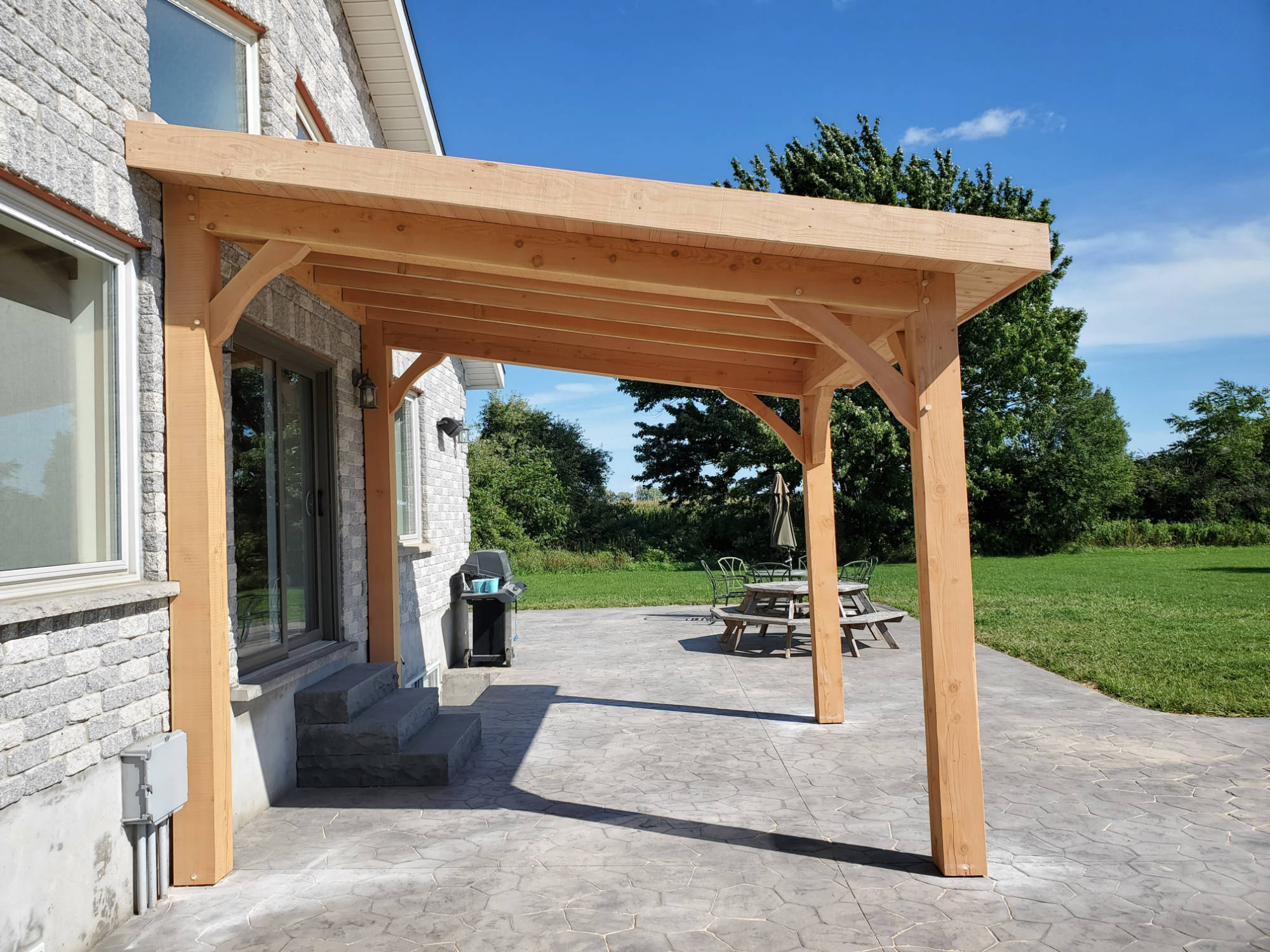 The Attached Sun-Shade Pavilion